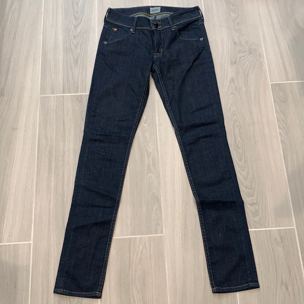 Hudson double button jeans.